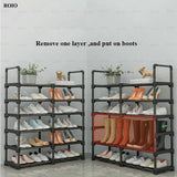 4 And 5 Layer Metal Shoe Rack