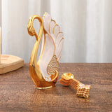 6Pcs Swan Desert Spoon Set