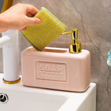 Ceramic Soap Dispenser Set