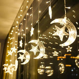 Moon Star Decoration Fairy Light