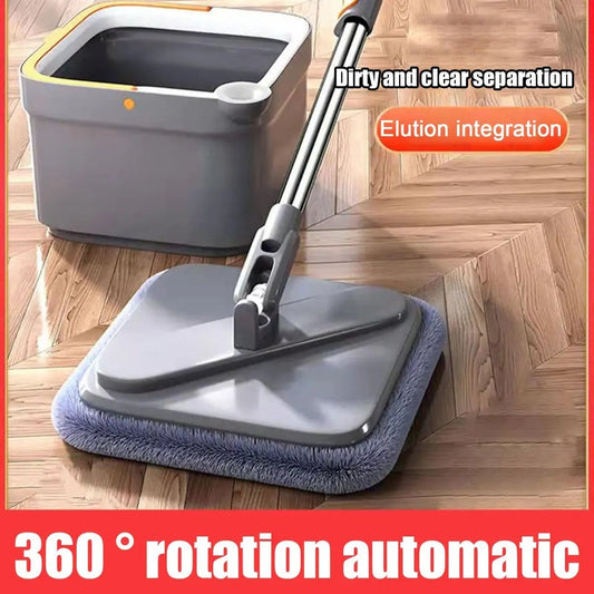 360° Rotating Spin Mop With Bucket