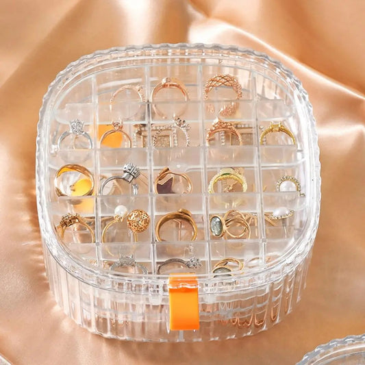 Transparent Crystal Jewelery Organiser