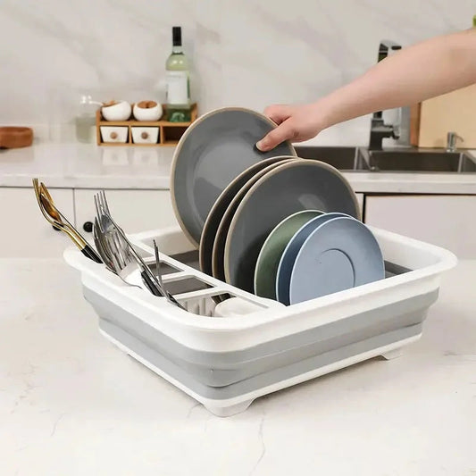 Foldable Dish Drain Rack