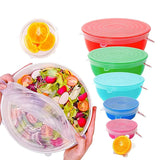 Silicone Lids (Pack Of Six)