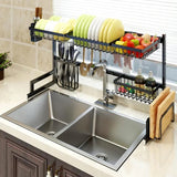 Kitchen Stainless Steel Sink Drain Rack