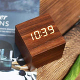 Wooden Alarm Clock