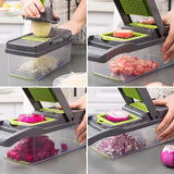 12in1 Multifunctional Vegetable Cutter