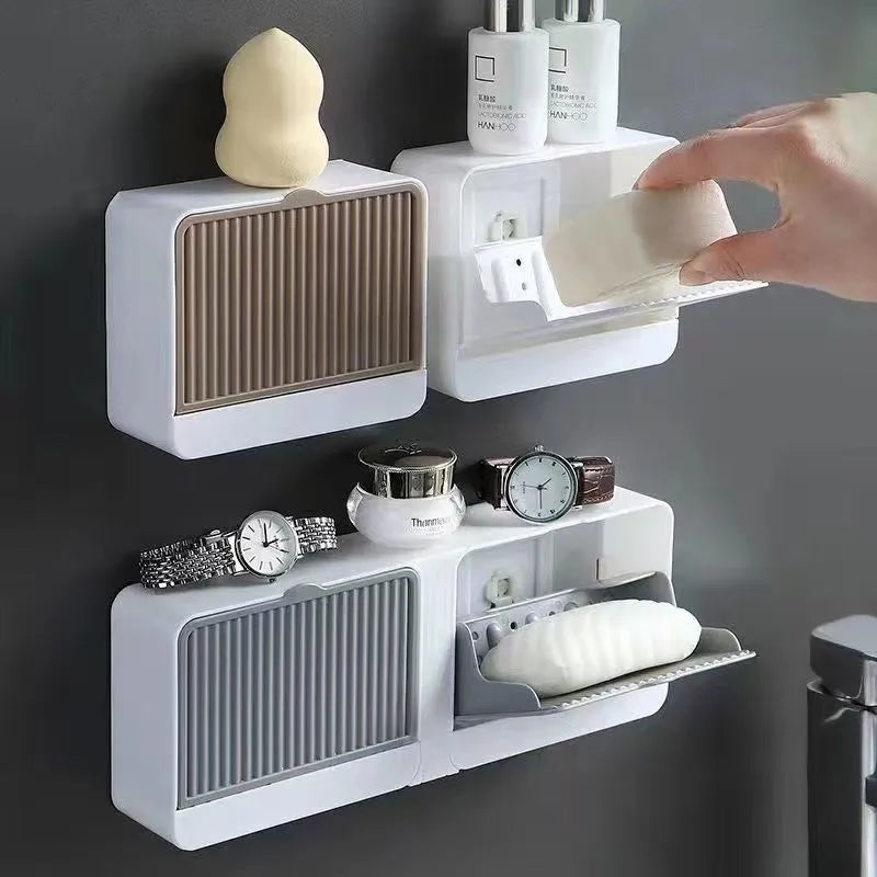 Wall Mounted Double Sided Soap Box