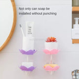 Creative Lotus Shape Soap Dish