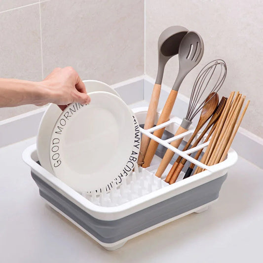 Foldable Dish Drain Rack