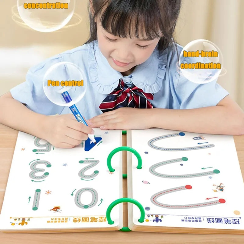 Kids Educational Learning Tracing Book