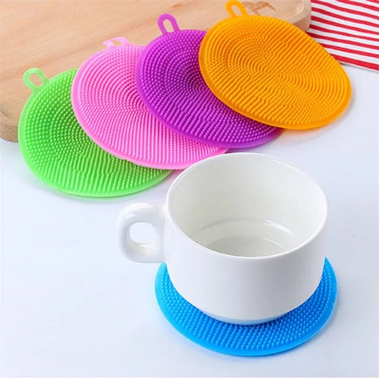 Round Silicone Sponge(4pcs)