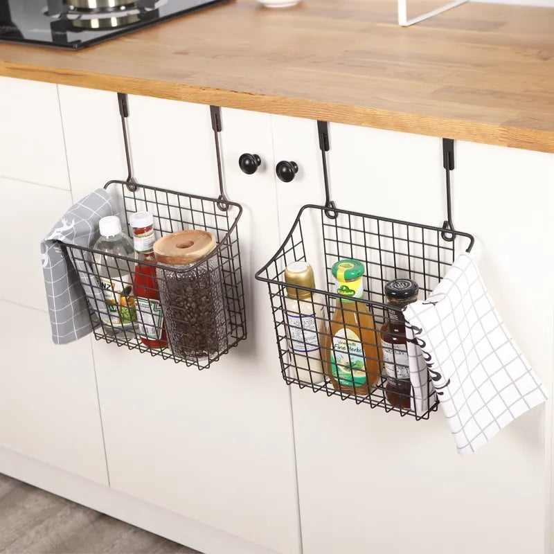 Iron Storage Cupboard Baskets