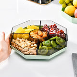 Rotatable Multi Compartments Dry Fruit Tray