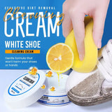 Shoes Cleaning Cream With Sponge