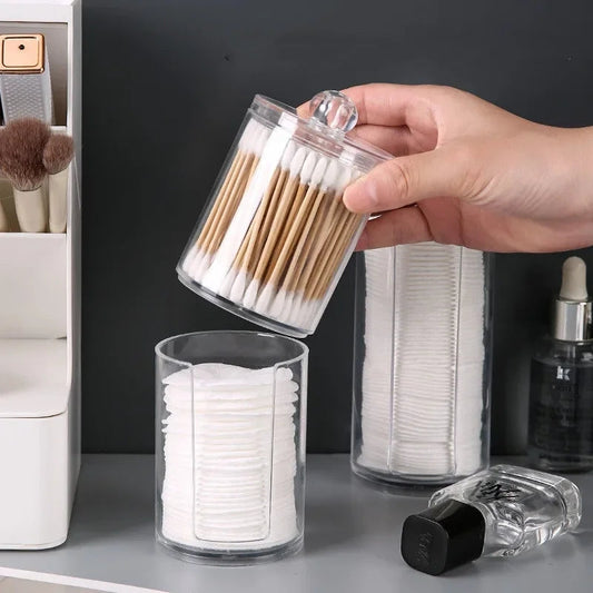 Transparent Cotton Swab Holder