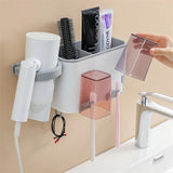 Wall Mounted Multifunctional Bathroom Rack