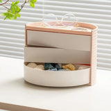 Multifunctional Rotatable Dressing Table Organizer