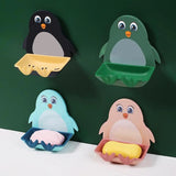 Wall Mounted Penguin Soap Dish