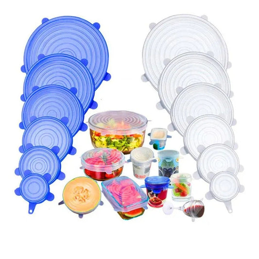 Silicone Lids (Pack Of Six)