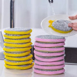 Double Sided Cleaning Sponge (pack of 4)