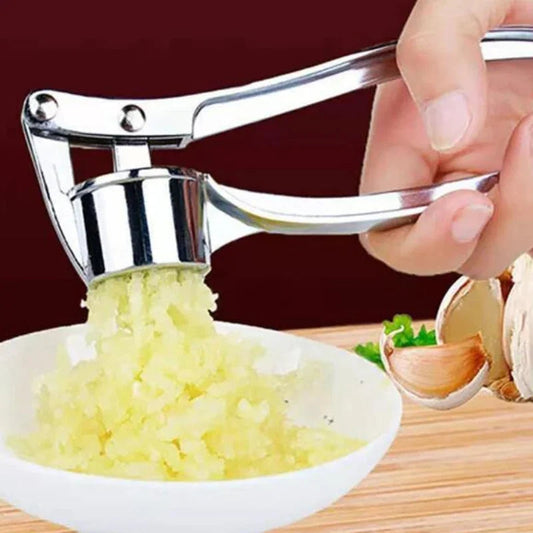 Stainless Steel Garlic Crusher