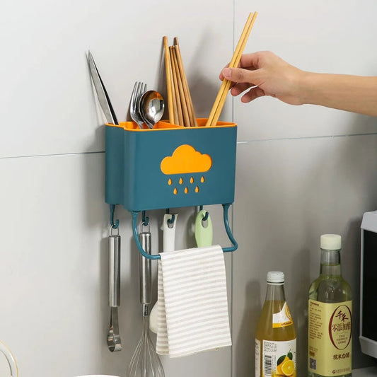 Rain Drop Cutlery Holder