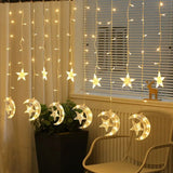 Moon Star Decoration Fairy Light