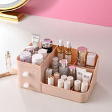 Desktop 2 Drawer Cosmetic Organizer