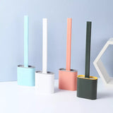 Wall Mounted Silicone Toilet Brush