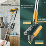 3 in 1 Floor Scrubber Wiper Brush