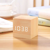 Wooden Alarm Clock