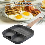 3 in 1 Marble Coated Frying Pan With Grill