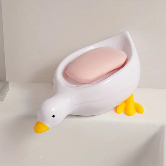 Cute Creative Duck Shape Soap Dish