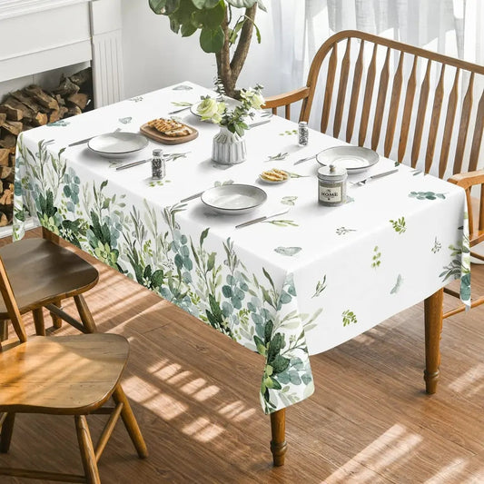 Floral Waterproof Table Cloth