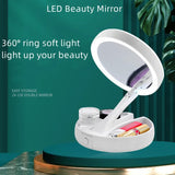 Magnifying Table Top Led Mirror