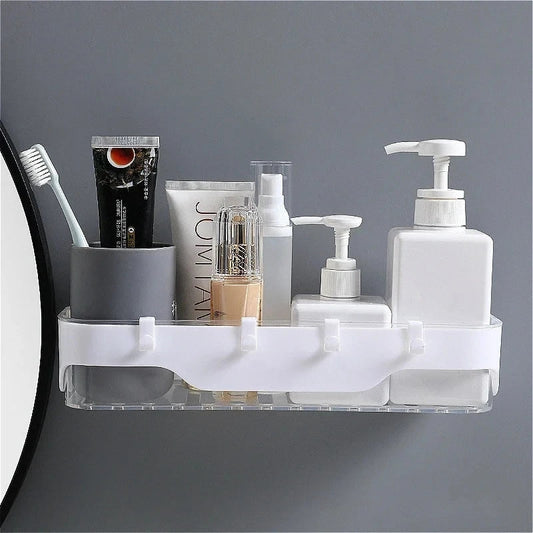 Wall Sticking Bathroom Shelf