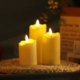 Three Pcs Led Candle Light