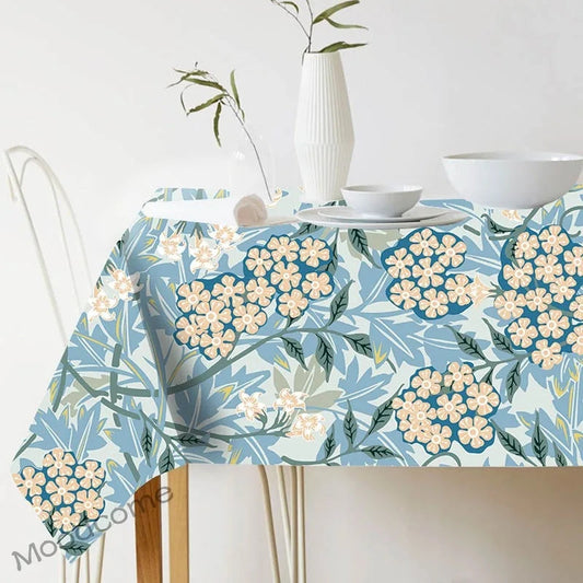 Floral Waterproof Table Cloth