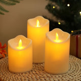 Three Pcs Led Candle Light