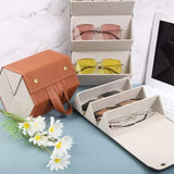 Leather Sun Glasses Organizer (5 slots)