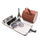 Leather Sun Glasses Organizer (5 slots)