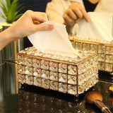 Creative Crystal Tissue Box