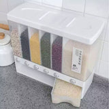 6in1 Wall Mounted Cereal Dispenser