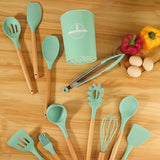 12 Pcs Silicone Utensil Set