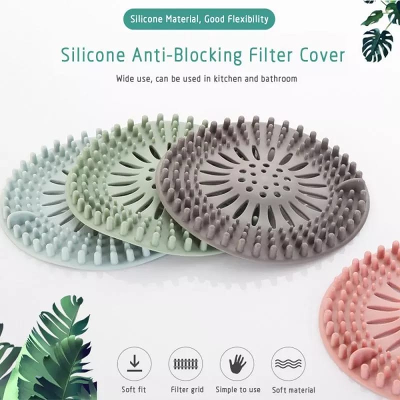 Silicon anti blocking filter cover