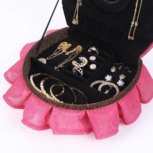 Bed shape jewellry organizer