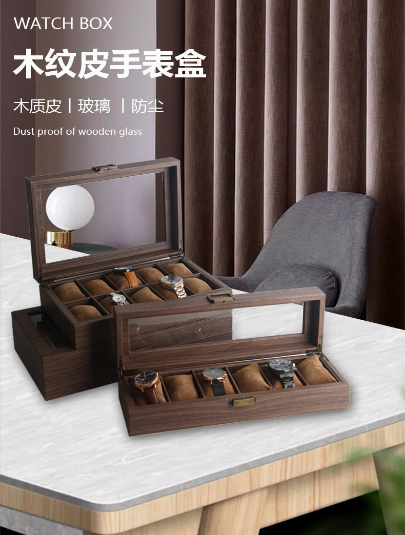 Wooden Luxury Wrist watch Storage box