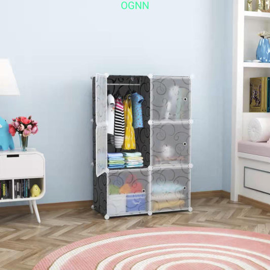 Pvc Easy Assembling Wardrobe