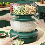 9 Kg Rotating Double Portion Cereal Dispenser